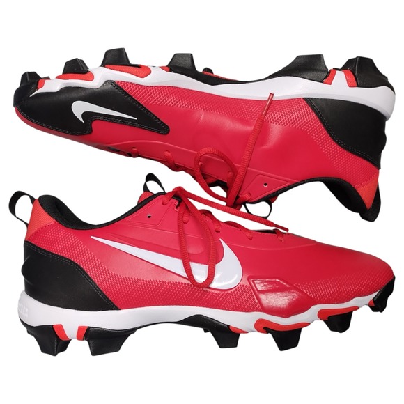 Nike Force Trout 9 Keystone Baseball Cleats Mens US 13 Multi Lace Up FB9728-600 - Picture 1 of 7